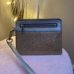 Sparkle coin purse wristlet